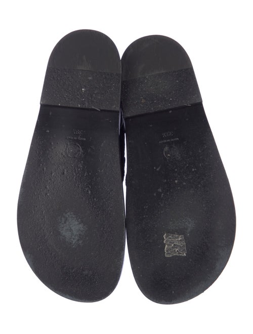 Chanel 2021 Interlocking CC Logo Slingback Sandals