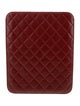 Chanel Quilted Caviar iPad Case