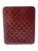 Chanel Quilted Caviar iPad Case