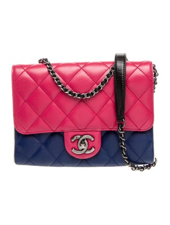 Chanel CC Tricolor Crossbody Flap Bag