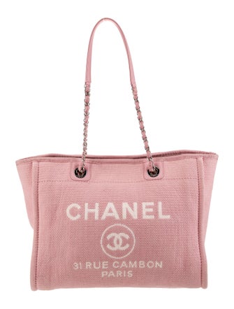 Chanel Small Deauville Tote w/ Pouch