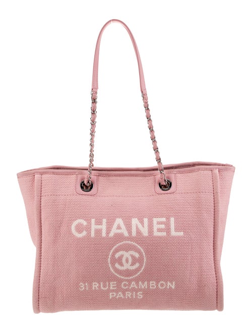 Chanel Small Deauville Tote w/ Pouch