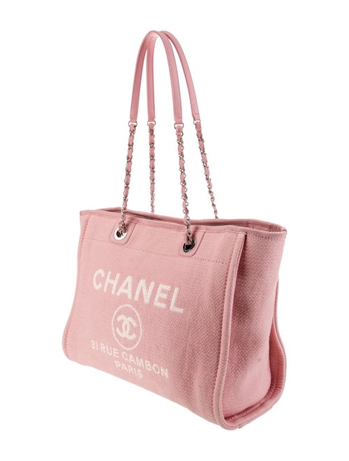 Chanel Small Deauville Tote w/ Pouch