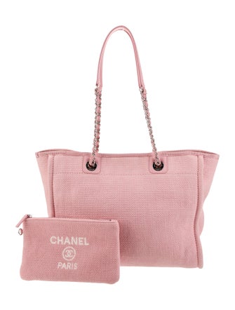Chanel Small Deauville Tote w/ Pouch