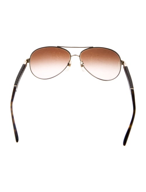Chanel Interlocking CC Logo Aviator Sunglasses
