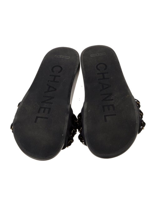 Chanel 2017 Interlocking CC Logo Slides