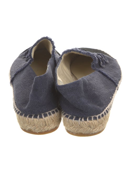 Chanel Interlocking CC Logo Canvas Espadrilles