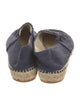 Chanel Interlocking CC Logo Canvas Espadrilles