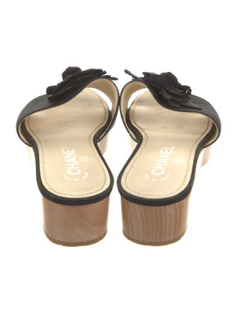 Chanel 2015 Interlocking CC Logo Slides