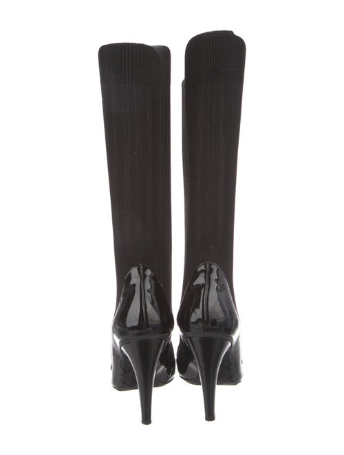 Chanel Sock Interlocking CC Logo Sock Boots