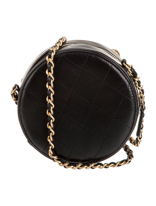 Chanel Round Chic Pearls Crossbody Bag