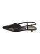 Chanel 2022 Interlocking CC Logo Slingback Flats