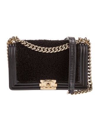 Chanel Medium Shearling Boy Bag