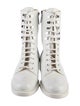 Chanel 2019 Interlocking CC Logo Combat Boots