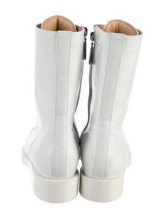 Chanel 2019 Interlocking CC Logo Combat Boots