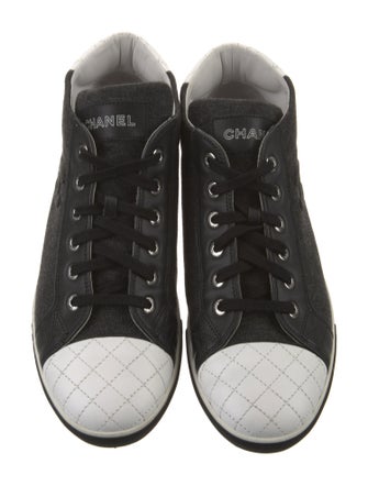 Chanel 2013 Interlocking CC Logo Sneakers