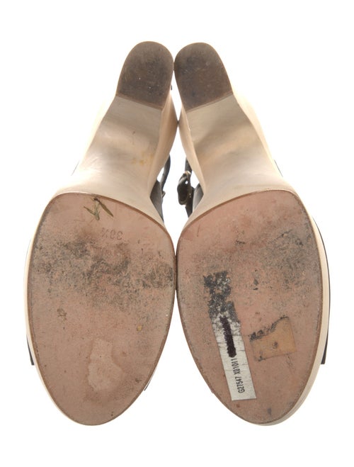 Chanel 2011 Interlocking CC Logo Slingback Sandals