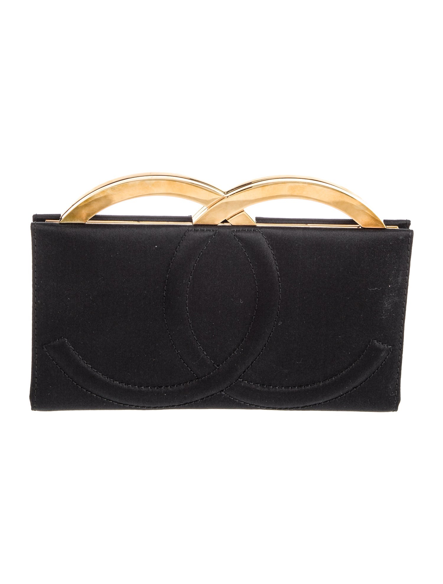 Chanel Satin CC Clutch