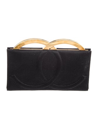 Chanel Satin CC Clutch