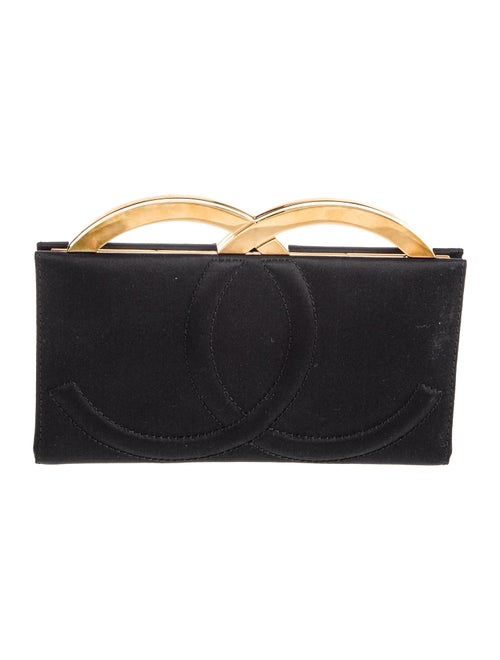 Chanel Satin CC Clutch