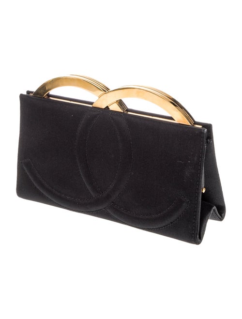 Chanel Satin CC Clutch