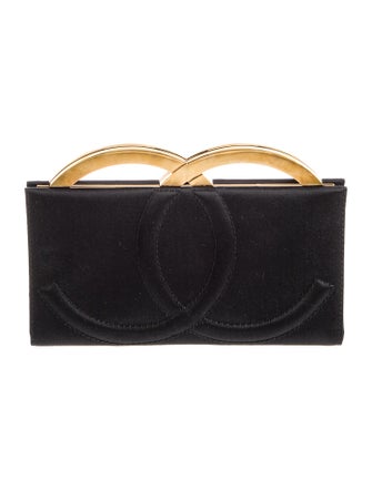 Chanel Satin CC Clutch