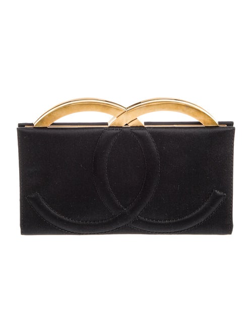 Chanel Satin CC Clutch