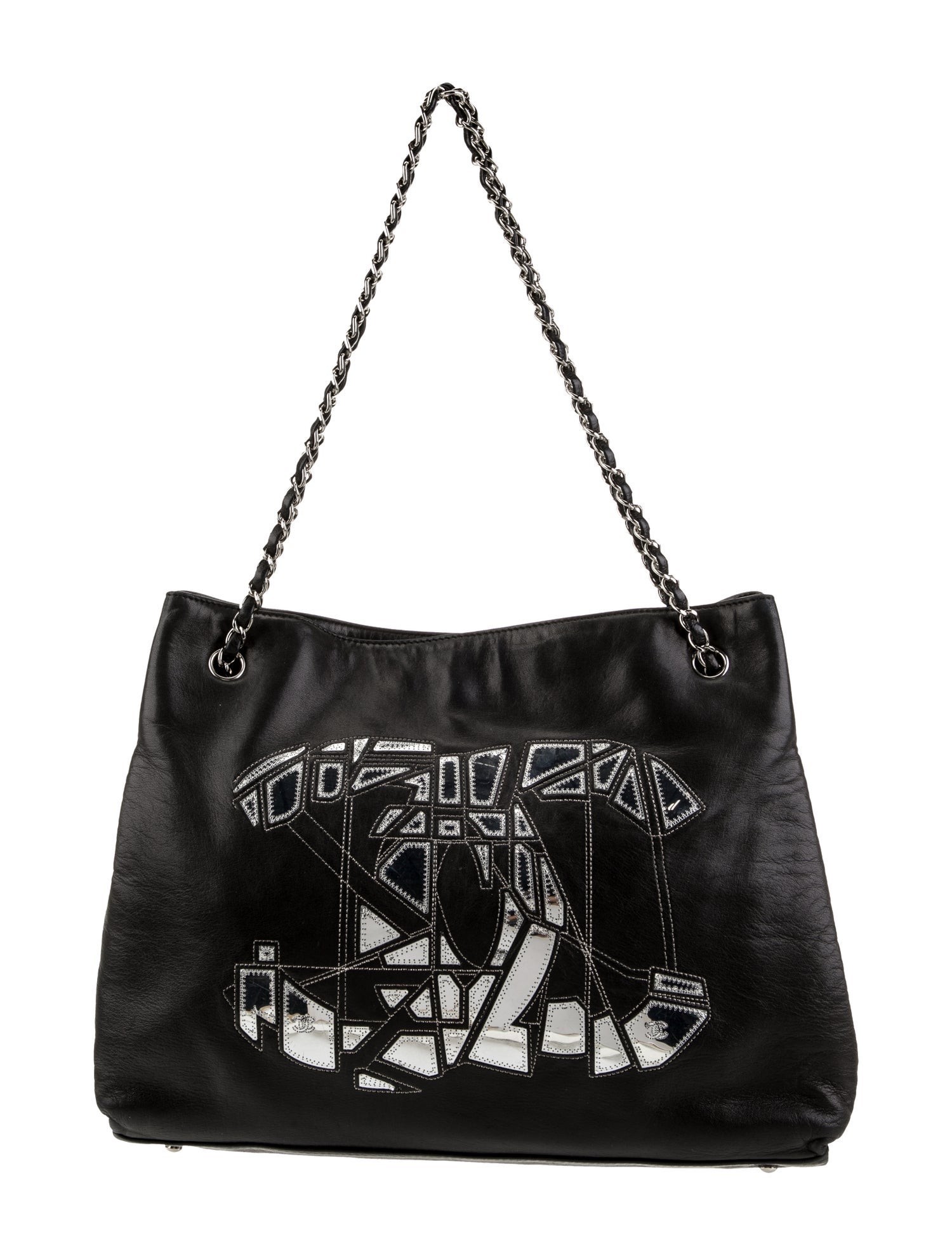 Chanel CC Mirrored Mosaic Tote