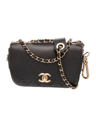 Chanel Quilted Multi Pouching Flap and Coin Purse