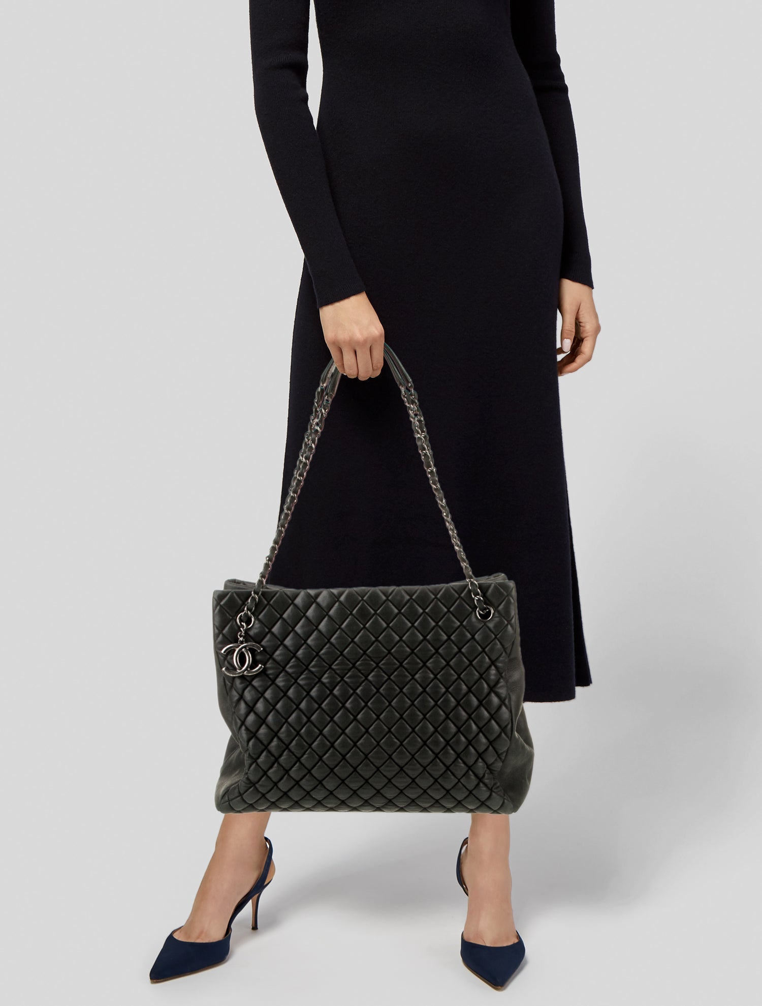 Chanel Large New Bubble Quilt Tote