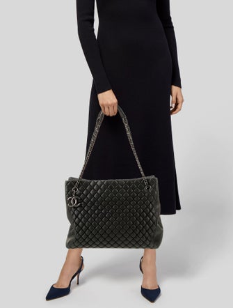 Chanel Large New Bubble Quilt Tote