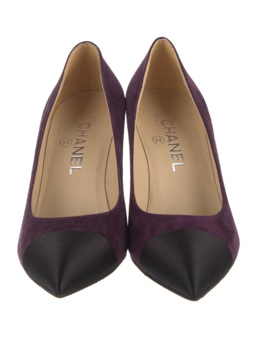 Chanel Gabrielle Coco Suede Pumps