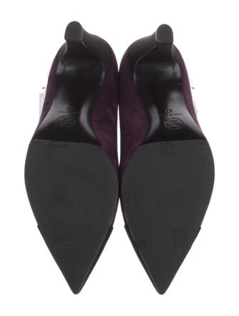 Chanel Gabrielle Coco Suede Pumps
