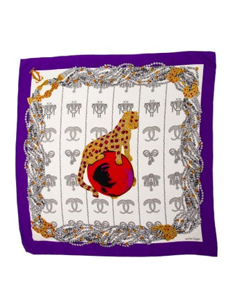 Cartier Silk Printed Scarf
