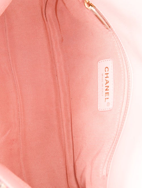 Chanel Medium Faux Pearl Tweed Flap Bag