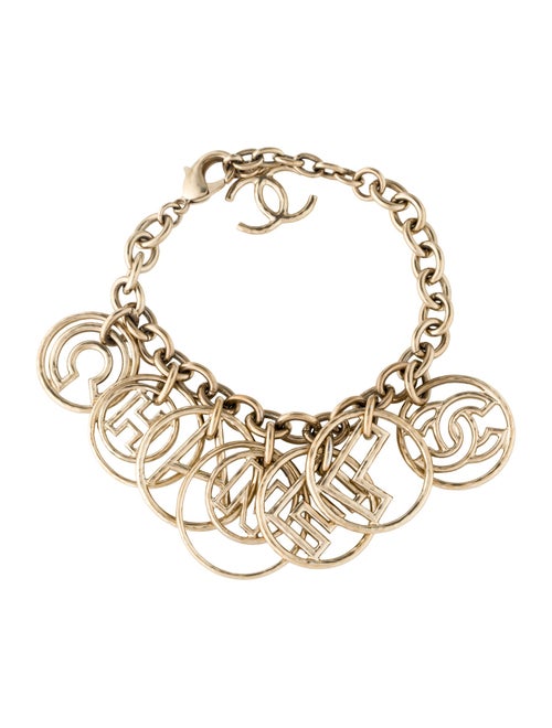 Chanel 'Chanel' Charm Bracelet