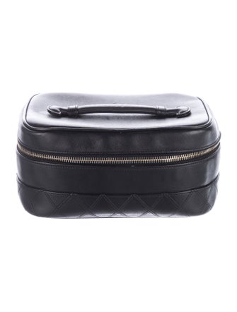 Chanel Quilted Vanity Case