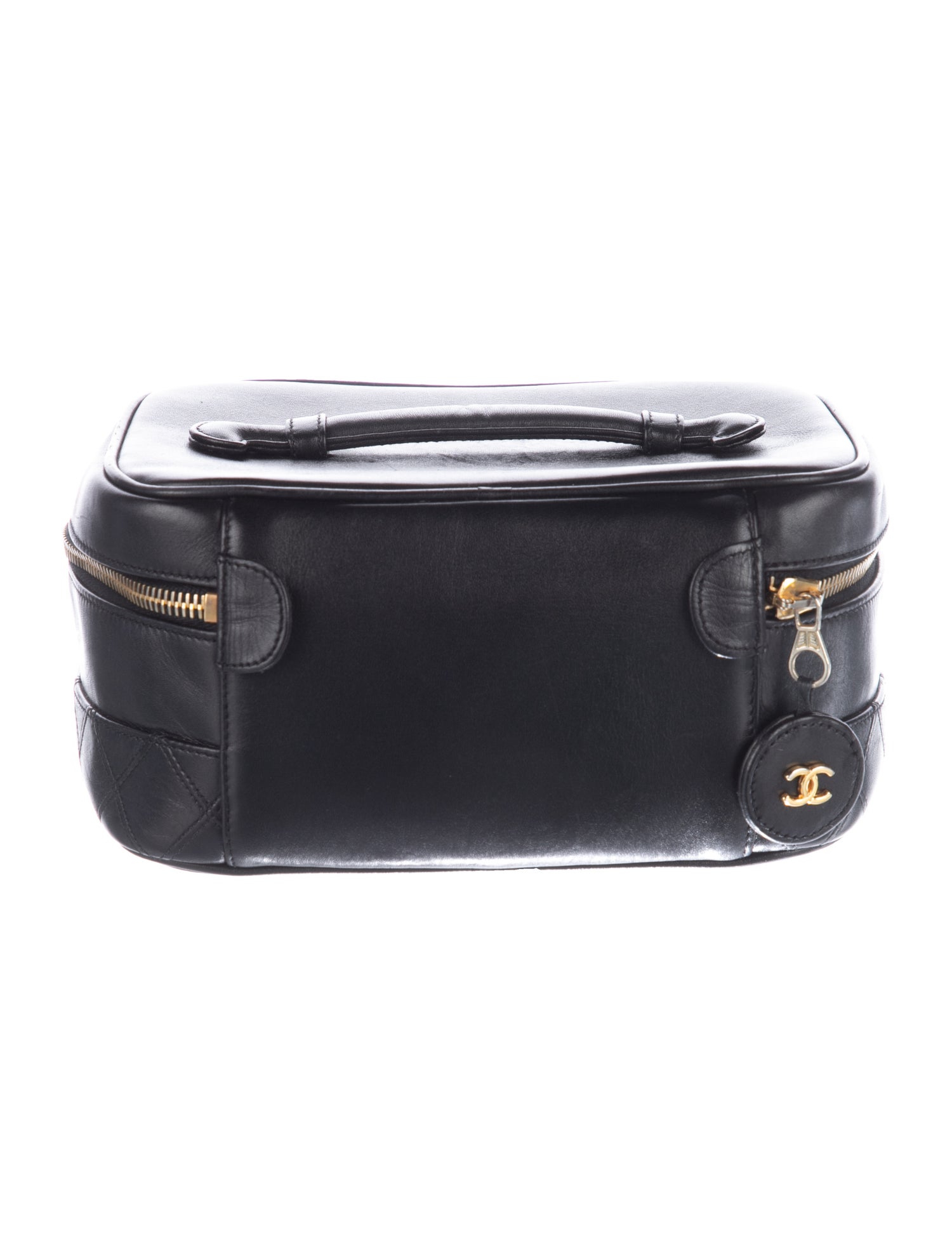 Chanel Quilted Vanity Case