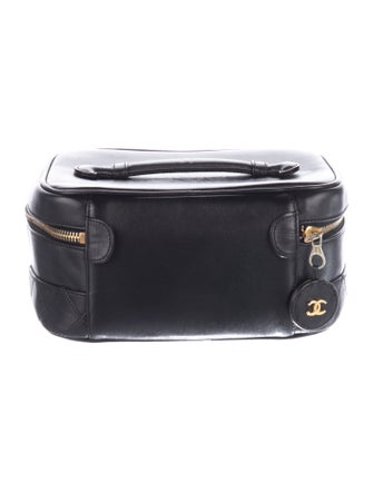 Chanel Quilted Vanity Case