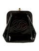 Chanel Mini Patent CC Frame Pouch