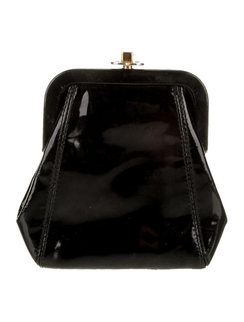 Chanel Mini Patent CC Frame Pouch
