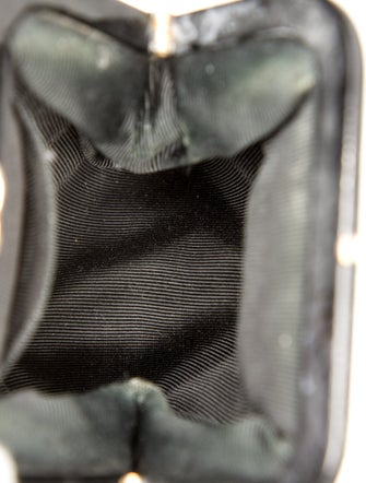 Chanel Mini Patent CC Frame Pouch