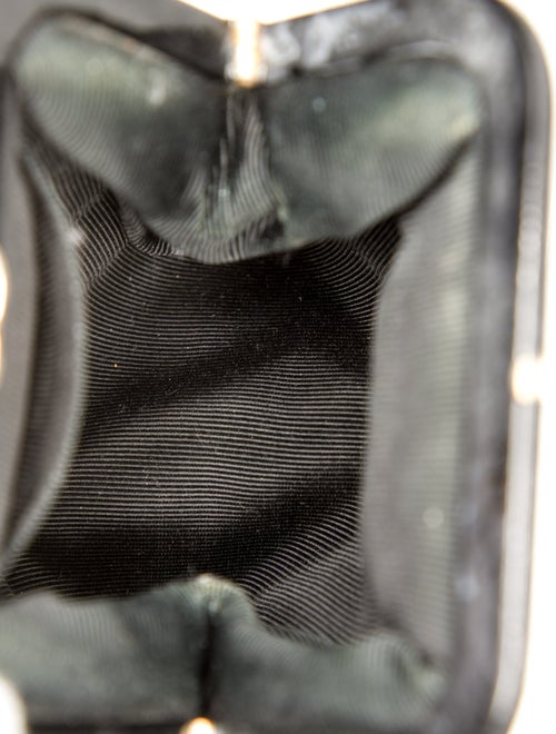 Chanel Mini Patent CC Frame Pouch