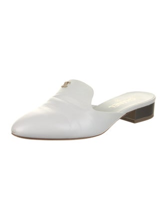 Chanel 2019 Interlocking CC Logo Mules