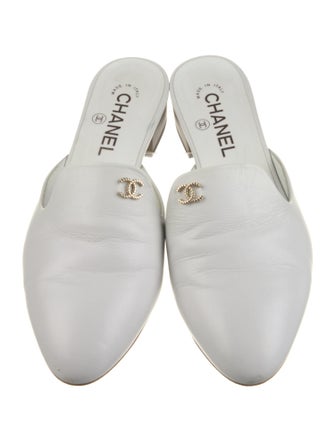 Chanel 2019 Interlocking CC Logo Mules