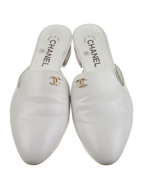 Chanel 2019 Interlocking CC Logo Mules
