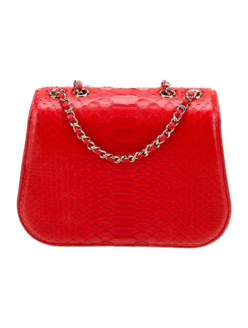 Chanel Small Braided Chic Python Flap Bag