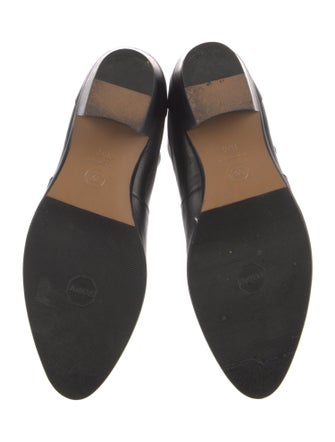 Chanel Interlocking CC Logo Leather Riding Boots