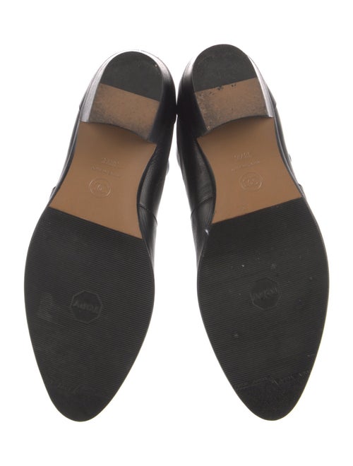 Chanel Interlocking CC Logo Leather Riding Boots