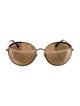 Chanel Aviator Mirrored Sunglasses